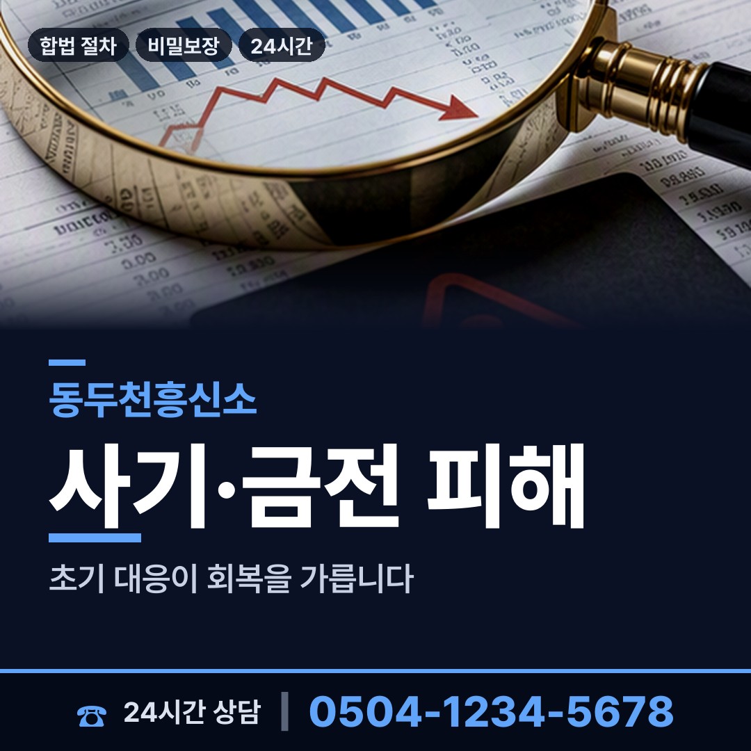 동두천 불현동 신용조사 상담 안내